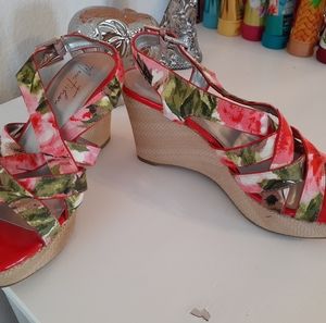 Multi colored wedges